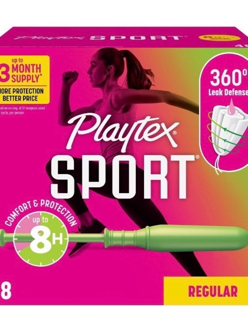 2-pack! 

Playtex Sport Tampons -regular